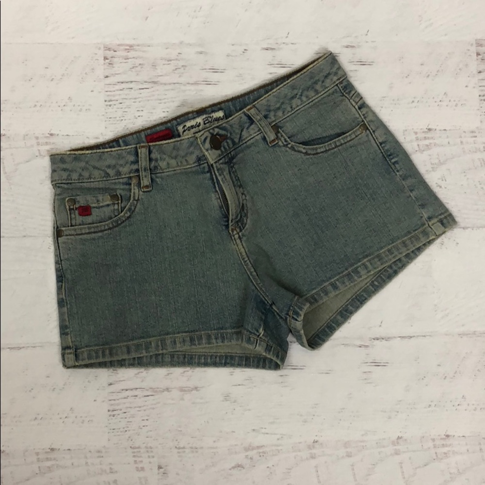 Paris Blues Soulmate Denim Jean Shorts Size 7 EUC